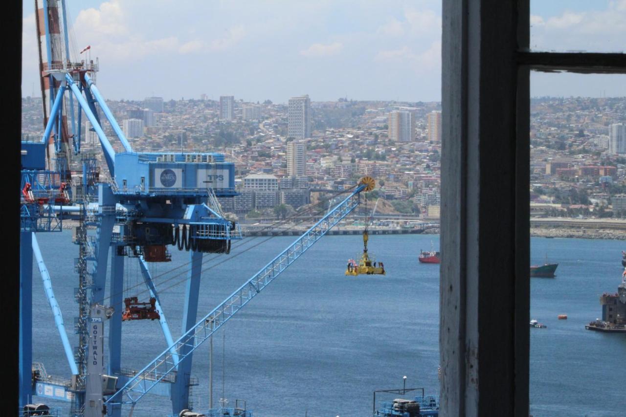 Casa Cuatro Vientos Hotell Valparaíso Exteriör bild