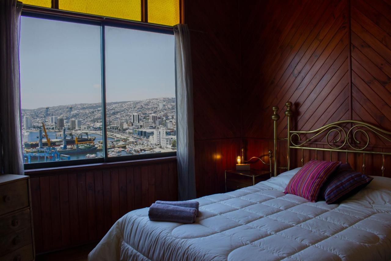 Casa Cuatro Vientos Hotell Valparaíso Exteriör bild