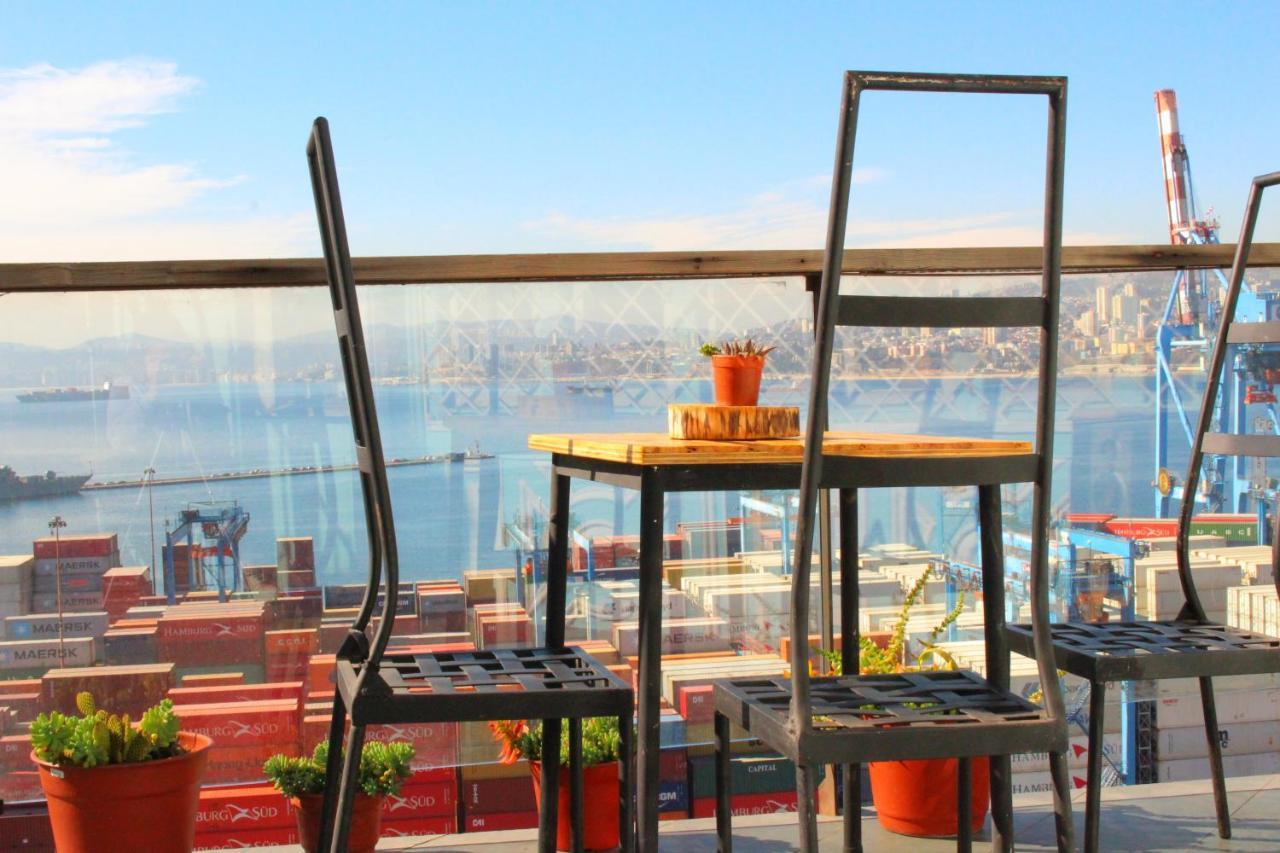 Casa Cuatro Vientos Hotell Valparaíso Exteriör bild